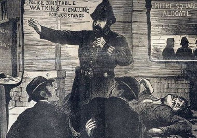 Recorte de la prensa de 1888 sobre el caso de Jack the Ripper. Foto: EFE
