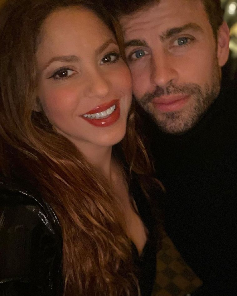 Es la última foto juntos en el perfil de Shakira. Foto: instagram