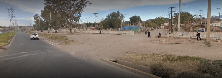 La zona donde se produjo el robo