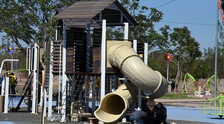 Hoy, martes 19 de octubre, se inaugura en el departamento mendocino de Luján de Cuyo la primera etapa del Parque Urbano Luján. Foto: ALF PONCE MERCADO / MDZ