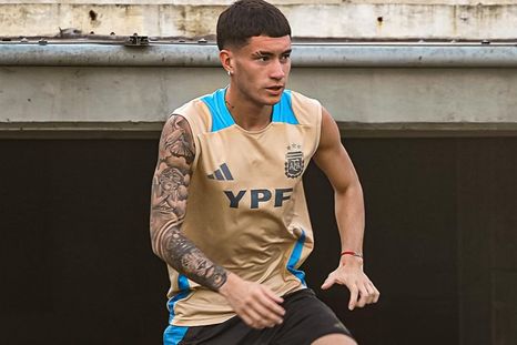 Matías Soulé ya fue convocado por Lionel Scaloni para la Selección mayor, pero todavía no debutó. Matías Soulé ya fue convocado por Lionel Scaloni para la Selección mayor, pero todavía no debutó.