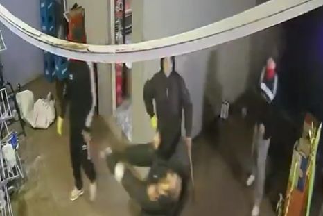 La entradera ocurrió durante la madrugada de este viernes en González Catán. La entradera ocurrió durante la madrugada de este viernes en González Catán.