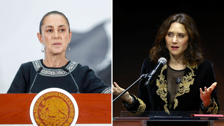 Sheinbaum y Díaz Ayuso han intercambiado críticas entorno a la figura de Hernán Cortés.