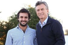 Martín Maqueyra y Mauricio Macri