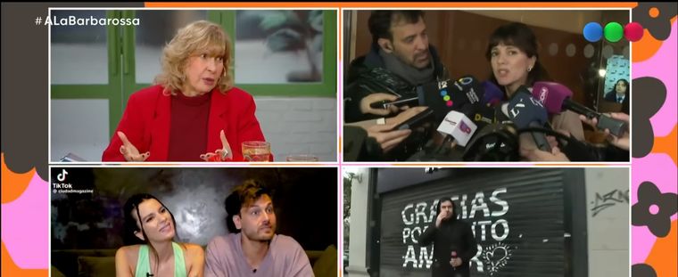 En "A la Barbarossa" hablaron sobre las declaraciones de la actriz. En "A la Barbarossa" hablaron sobre las declaraciones de la actriz.