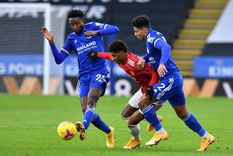 boxing day: leicester y manchester united empataron en un partidazo