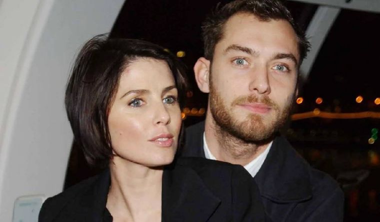 Jude Law y Sadie Frost tuvieron una turbulenta relación desde sus inicios.
