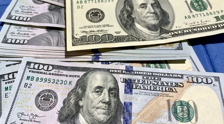 La brecha cambiaria del dólar blue con el tipo de cambio oficial mayorista se ubica en el 98%. Foto: ALF PONCE MERCADO / MDZ