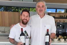Lionel Messi, su vino y el enólogo Silvio Alberto