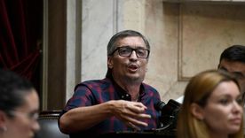 Máximo Kirchner durante su discurso en Diputados. Foto: Prensa Kirchner Máximo Kirchner durante su discurso en Diputados. Foto: Prensa Kirchner