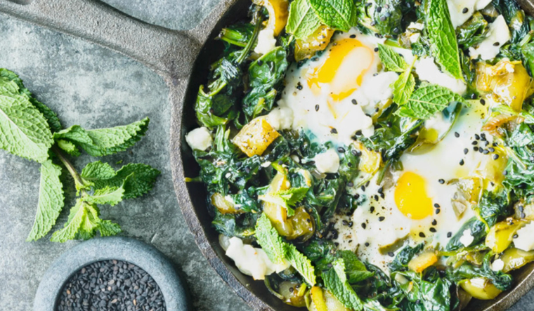 La receta tradicional no siempre incluye espinacas, pero se agregaron para sumar color y valor nutricional. La receta tradicional no siempre incluye espinacas, pero se agregaron para sumar color y valor nutricional.