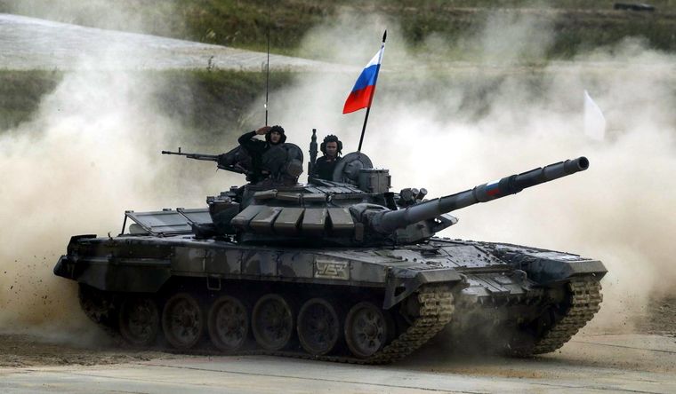 Las tropas de Rusia reciben ataques de Ucrania en su propio suelo. Foto: Efe.