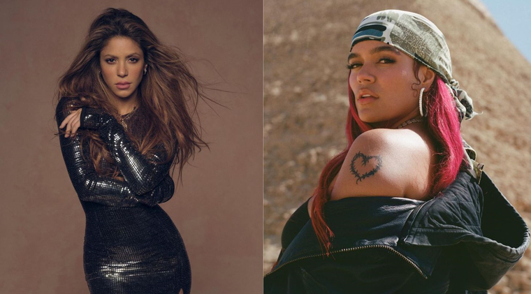 Por fin confirman la colaboración entre Karol G y Shakira Shakira y Karol G Foto: MDZ ONLINE