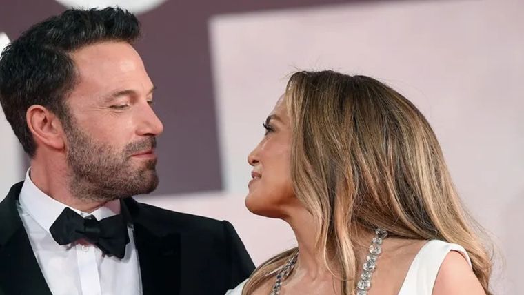 Ben Affleck y Jennifer Lopez, actores estadounidenses. Foto: EFE