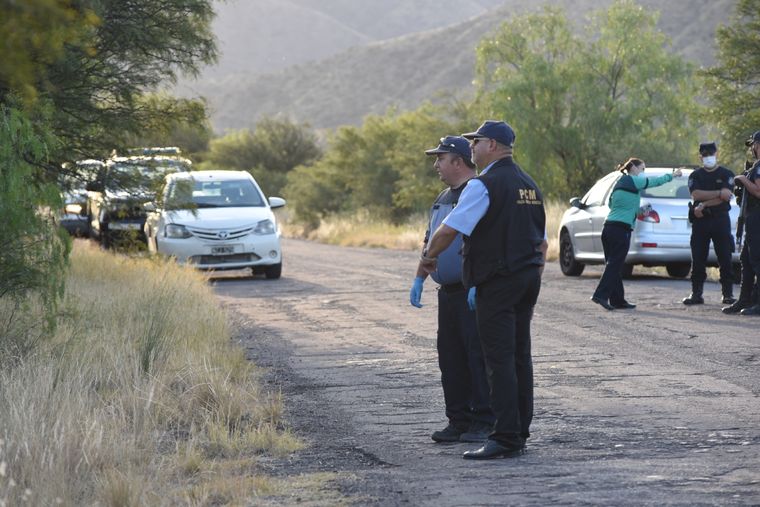 El crimen ocurrió en la zona de El Challao Foto: Maximiliano Ríos/MDZ