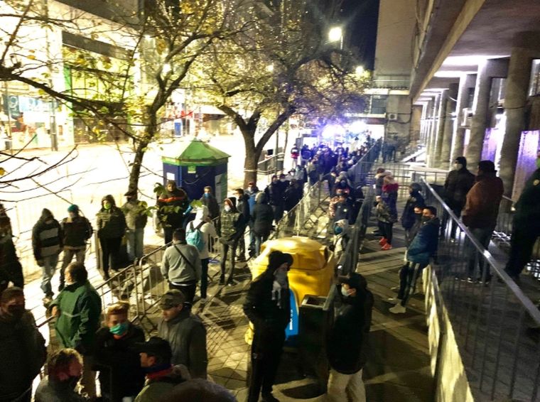 En Córdona se generó confusión por el horario de pago.