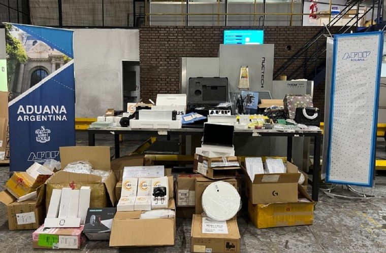 La incautación de mercadería asciende a más de 33 millones de pesos Foto: Noticias Argentinas