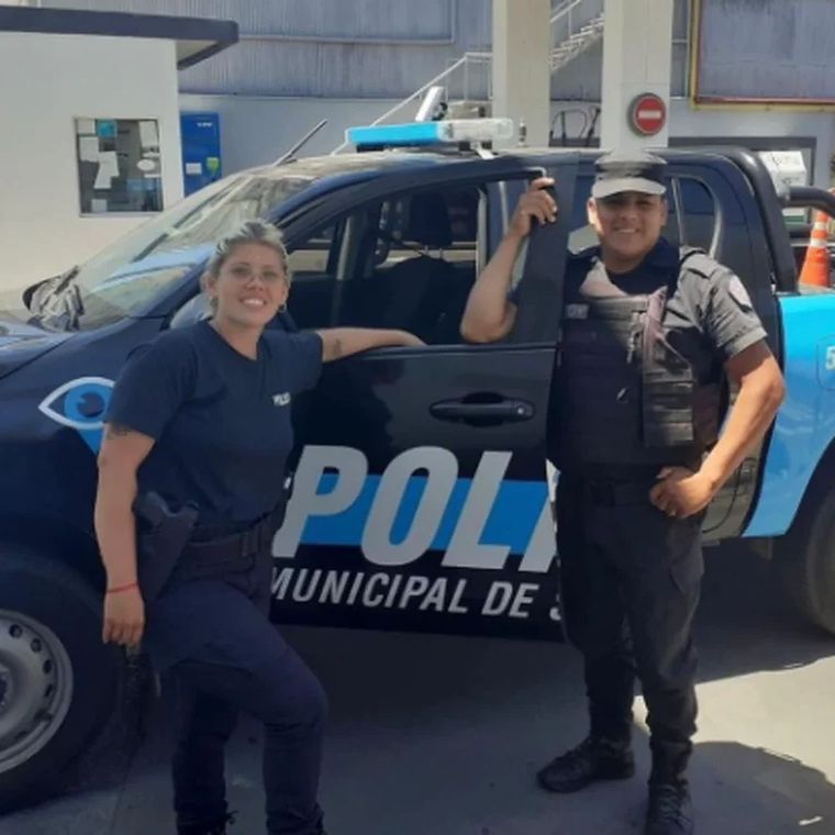 Los policías afirmaron que se trató de un acto humano