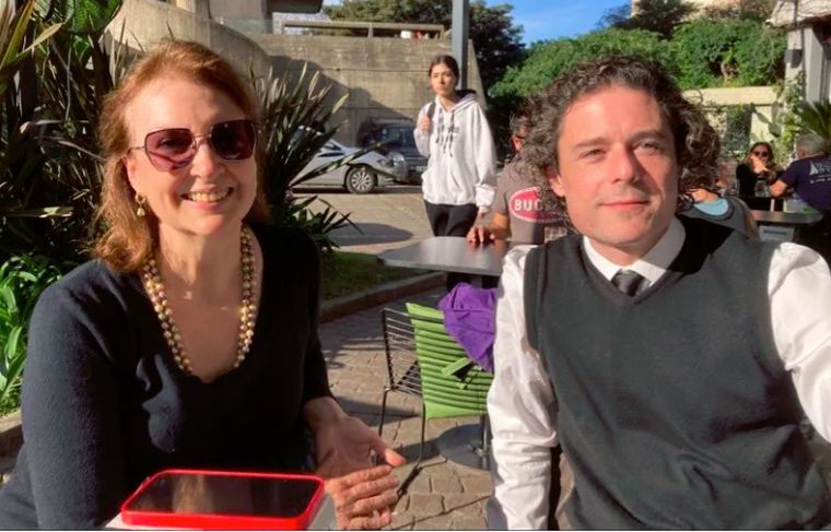 Diana Mondino junto a Pablo Ferrara Raisberg.