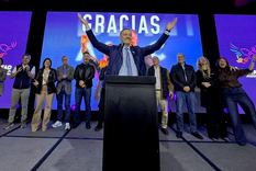 Manuel Adorni, el gran ganador de la noche. Foto: X @madorni