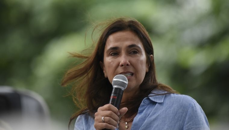 María Eugenia Talerico lanzó su plataforma política en territorio bonaerense. Foto: Juan Mateo Aberastain Zubimendi / MDZ.