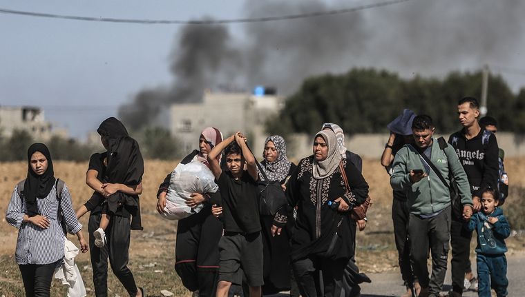 Gaza vive unas horas de tregua y muchos eligieron volver al hogar. Foto: DPA