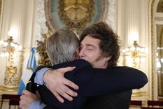 El presidente Javier Milei y el ministro de Economía, Luis Caputo. Foto: Presidencia El presidente Javier Milei y el ministro de Economía, Luis Caputo. Foto: Presidencia