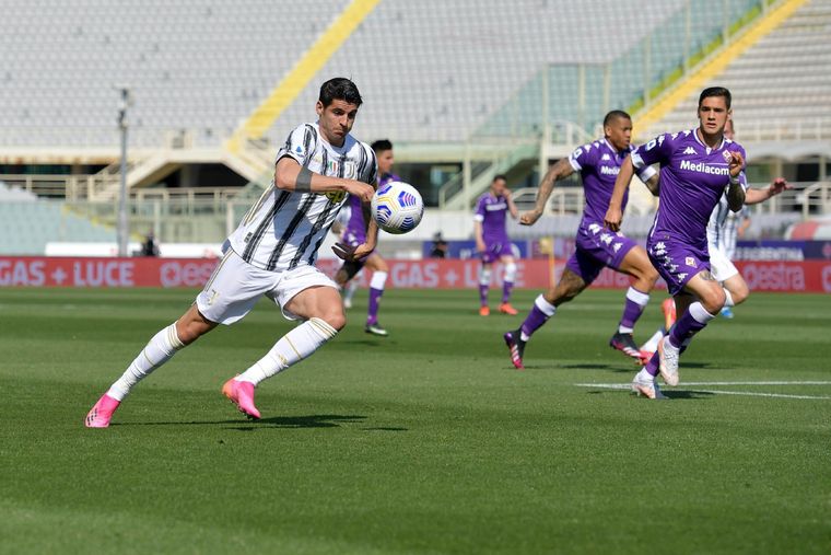 El Chino sigue de cerca a Morata Foto: Juventus FC