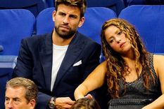 Shakira junto a su expareja Gerard Piqué