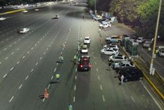 Controles de alcoholemia en todo el país. Foto: NA