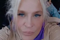 Leticia Brédice participó este miércoles en la marcha Ni Una Menos.