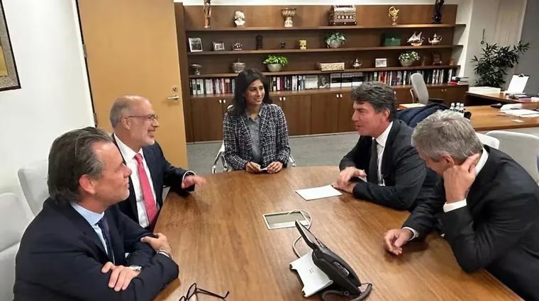 Se viene una reunión clave con el FMI. Foto: Presidencia de la Nación