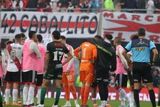 Se suspendió el encuentro entre River y Defensa y Justicia por el fallecimiento de un hincha en el Monumental Foto: NA Se suspendió el encuentro entre River y Defensa y Justicia por el fallecimiento de un hincha en el Monumental Foto: NA