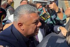 Chiqui Tapia llegando a Tribunales este jueves.