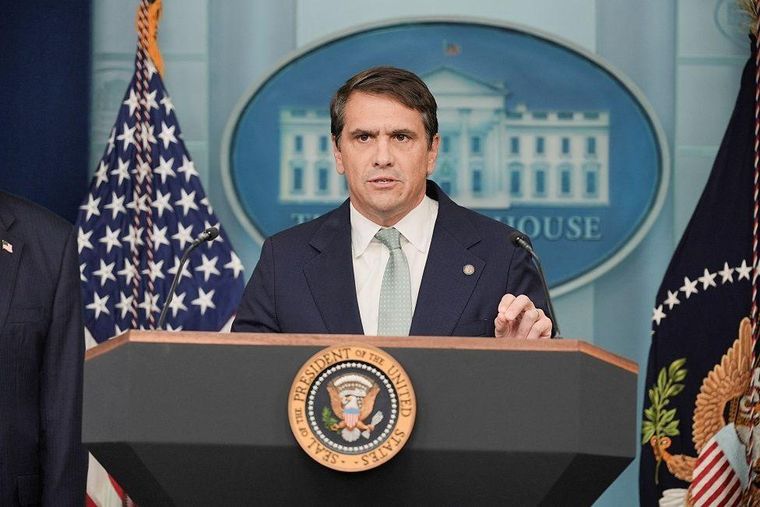 El fiscal general adjunto de EE.UU., Todd Blanche, interrogó a Maxwell. Esta foto de archivo es del 27 de junio.