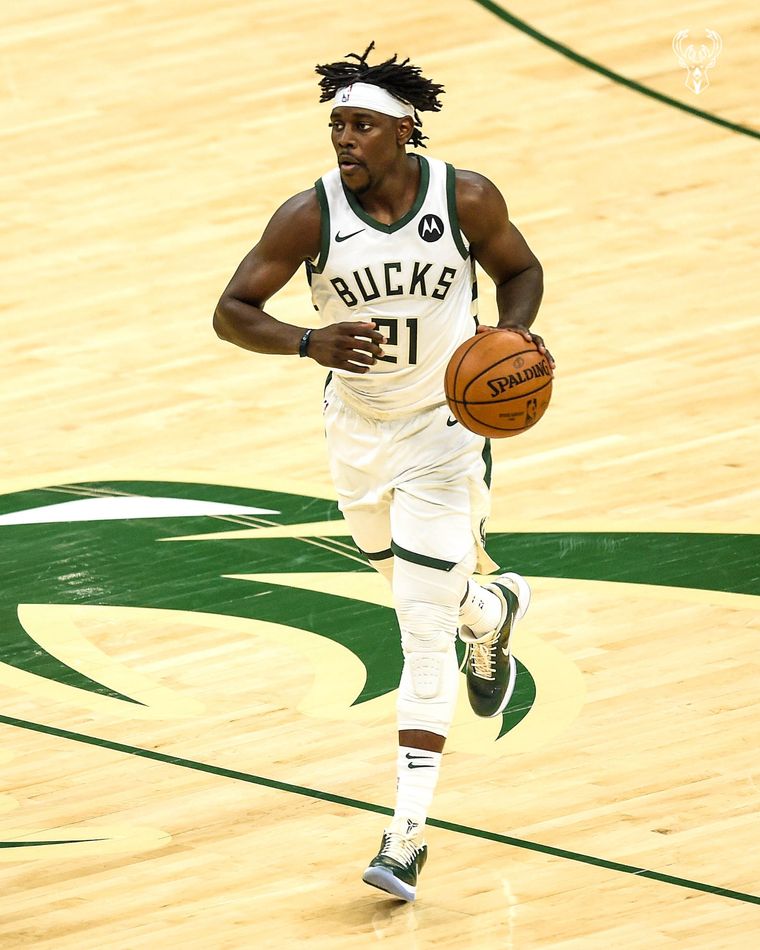 Jrue Holiday fue una de las figuras del equipo Foto: Milwaukee Bucks