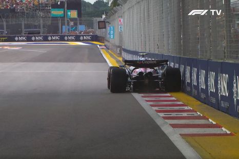 Franco Colapinto finalizó en el puesto 19° en la primera práctica del Gran Premio de Singapur. Franco Colapinto finalizó en el puesto 19° en la primera práctica del Gran Premio de Singapur.