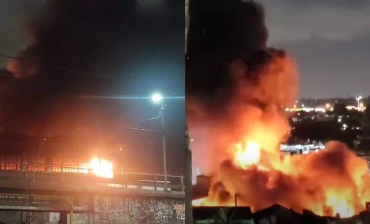 Las imágenes fueron difundidas por los vecinos en las redes sociales Foto: X