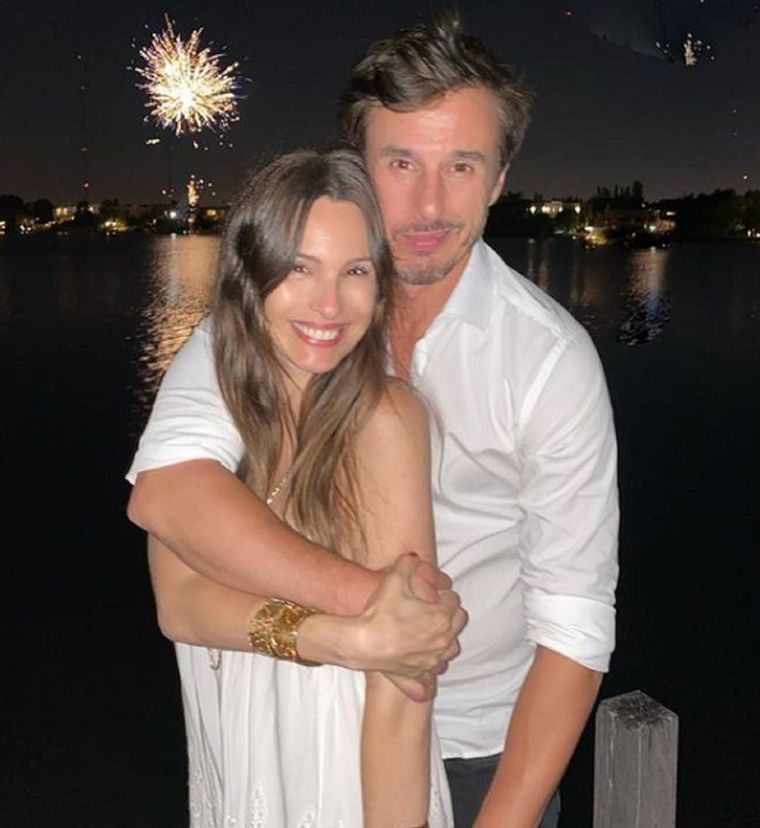 Pampita y Roberto García Moritán