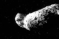 El asteroide estudiado. Foto: Esa. El asteroide estudiado. Foto: Esa.