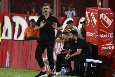 MDZol | Julio Vaccari fue consultado por cómo afrontar el próximo compromiso de Independiente y no dejó lugar a dudas Foto: FotoBaires