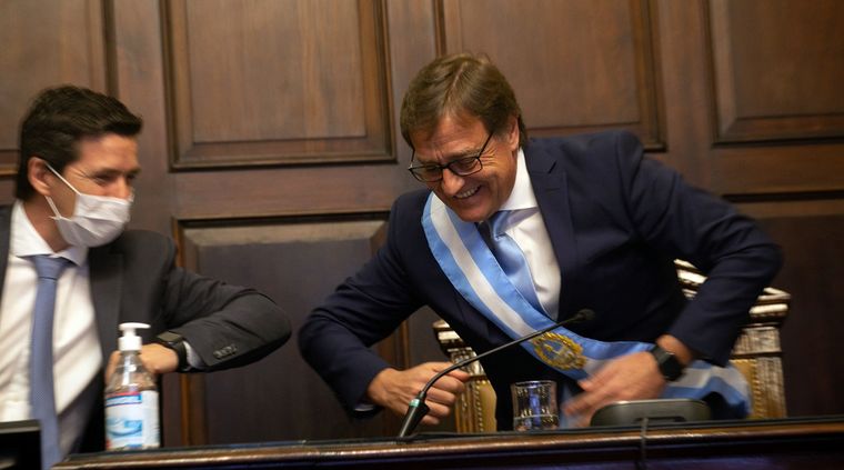 Peti Lombardi, el radical que influyó en la elección de la dupla oficialista. Foto: Gobierno de Mendoza