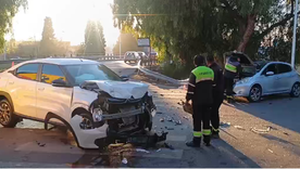 El accidente fue protagonizado por dos autos. Una mujer resultó herida y debió ser trasladada a un centro asistencial. El accidente fue protagonizado por dos autos. Una mujer resultó herida y debió ser trasladada a un centro asistencial.