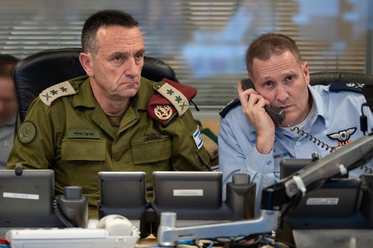Fotografía cedida por el Ejército israelí Foto: EFE