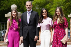 Este es el secreto detrás del collar de la princesa Leonor en su graduación. Foto: INSTAGRAM @letiziaortizfanss