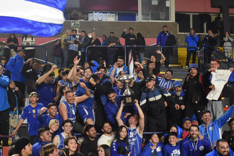 Godoy Cruz festejó su segundo título en el básquet mendocino.