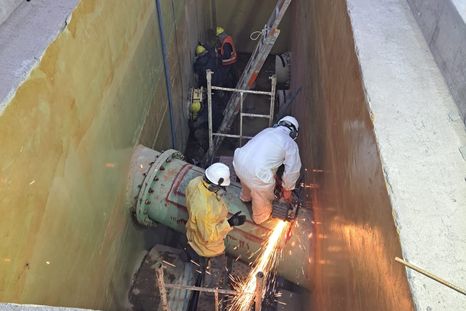 Aysam informó que, tras el corte de agua por los trabajos realizados, el servicio funciona al 100%. Aysam informó que, tras el corte de agua por los trabajos realizados, el servicio funciona al 100%.