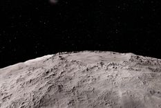 El polo sur de la Luna tiene uno de los cráteres más antiguos del Sistema Solar Foto: BBC