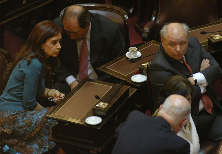 Cristina Fernández de Kirchner en el Senado de la Nación. Foto: Noticias Argentinas
