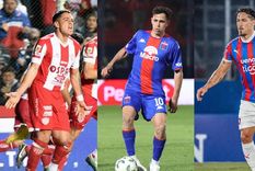 Gonzalo Morales (Unión), Gonzalo Maroni (Tigre) y Bruno Valdéz (Cerro Porteño) podrían regresar y quedarse en el Xeneize. Foto: Juan Denis y Manuel Fabtia